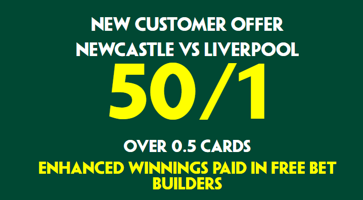 Newcastle vs Liverpool Free Bets Offer
