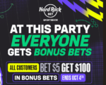 Hard Rock Bet Promo: Get $100 in Bonus Bets {{