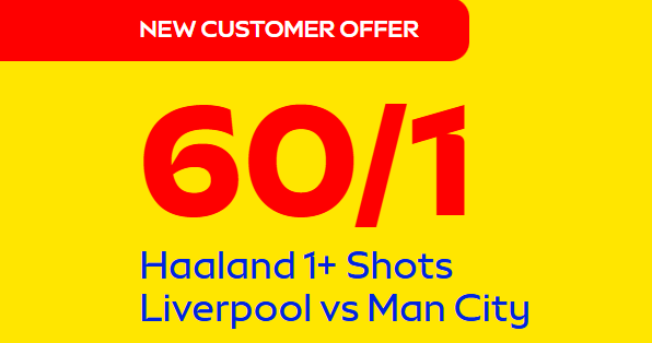 Liverpool vs Man City Free Bets: Get 60/1 on Haaland to Have a Shot