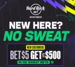 Hard Rock Bet Promo Code: Get Up to $500 in No Sweat Bets {{