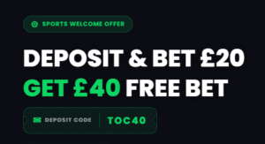 The Online Casino Welcome Offer October 2026: Get £40 in Free Bets